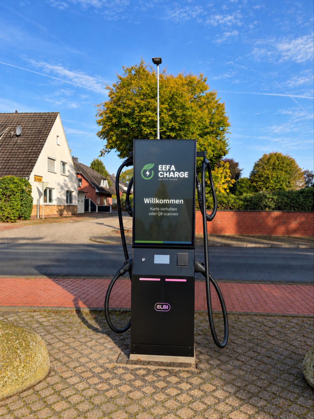 Batteriegestützter Schnelllader ELMI HUB 400 am Regiomarkt24 in Lastrup-Hemmelte